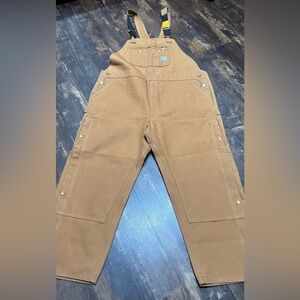 Men’s Carhartt Loose Fit Bib Overalls Size 48x30